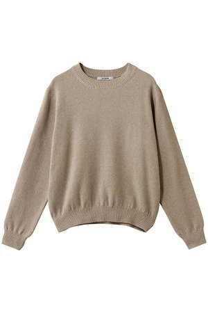 スローン/SLOANEの7Gリンクス鹿の子編み コットン クルーネック(110300/110301)