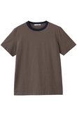 72/2コットン天竺 マイクロボーダーTシャツ