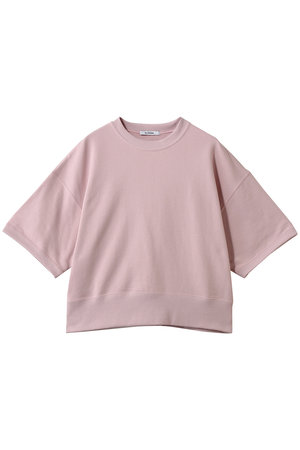 スローン/SLOANEのコットン裏毛 半袖ショート丈スウェット(110100/110105)