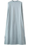 コットンコンパクトスーピマポンチ タックショルダーワンピース スローン/SLOANE ライトブルー