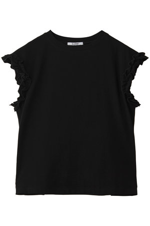 スローン/SLOANEのコットン フリルフレンチスリーブ