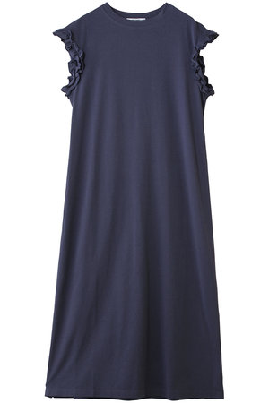 スローン/SLOANEのコットン フリルフレンチスリーブワンピース(110500/110503)