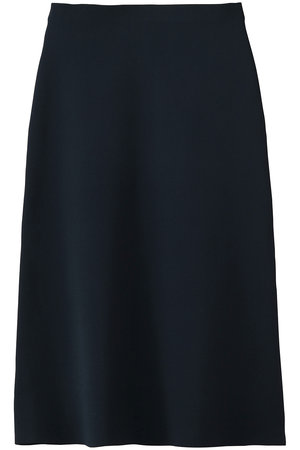 スローン/SLOANEの16Gスムース編み ポリエステル×キュプラ×コットン スカート