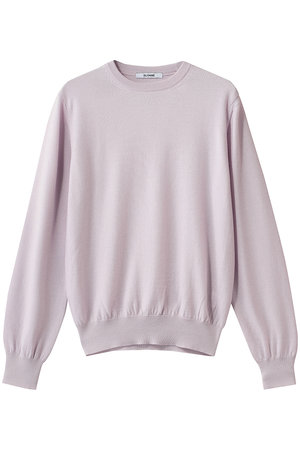 スローン/SLOANEの【UNISEX】14G天竺 エクストラファインメリノウール クルーネック(110300/110301)