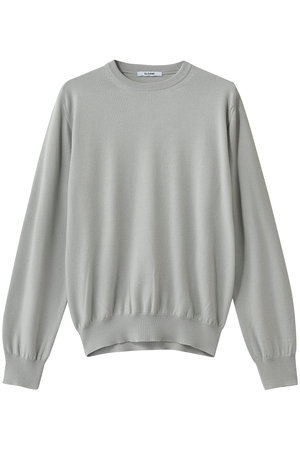 スローン/SLOANEの【UNISEX】14G天竺 エクストラファインメリノウール クルーネック(110300/110301)