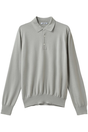 スローン/SLOANEの【UNISEX】14G天竺 エクストラファインメリノウール ポロ(110300/110301)