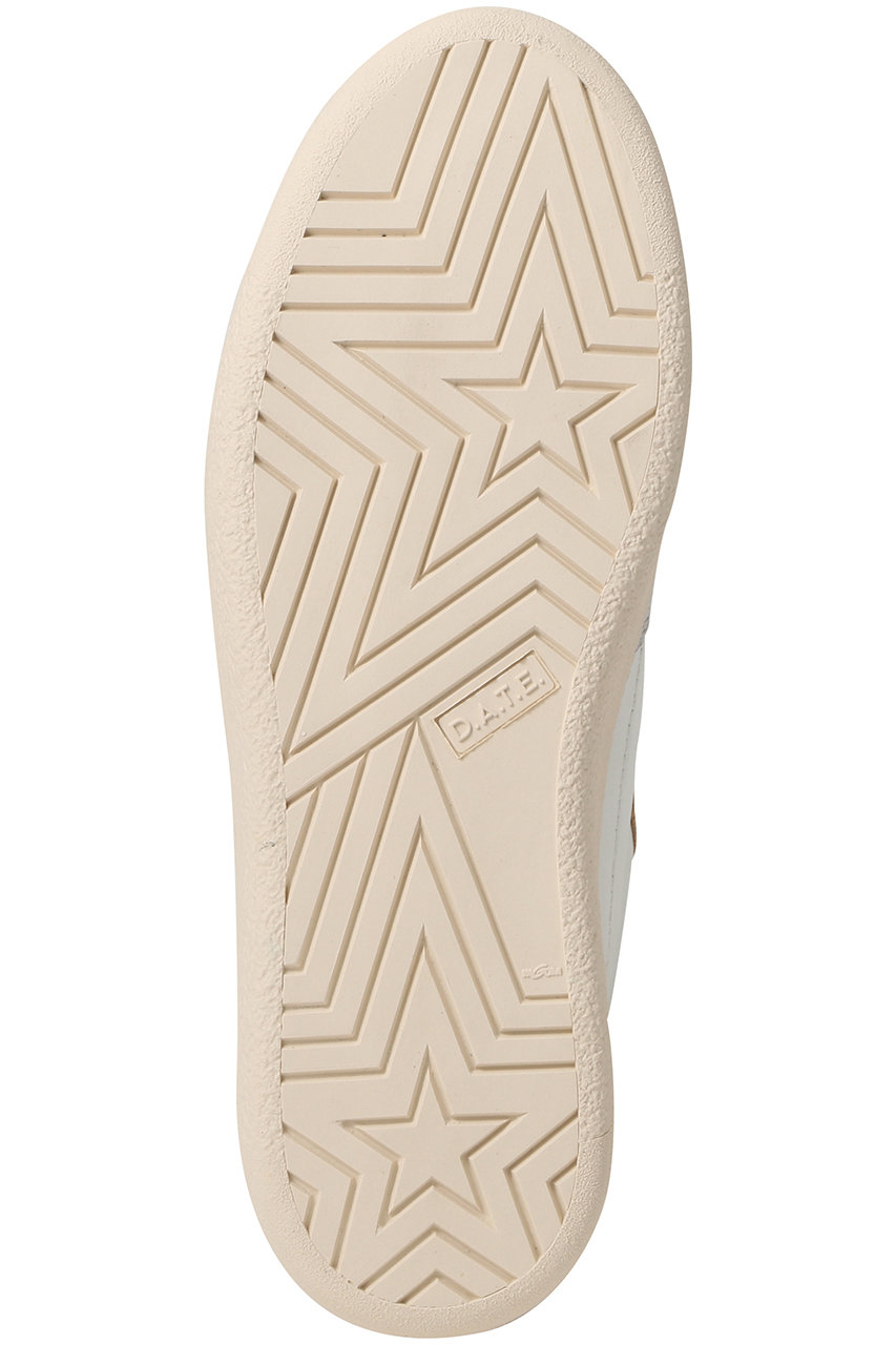 D.A.T.E.(デイト)｜COURT PLATFORM スニーカー/ラミネーテッドシルバー