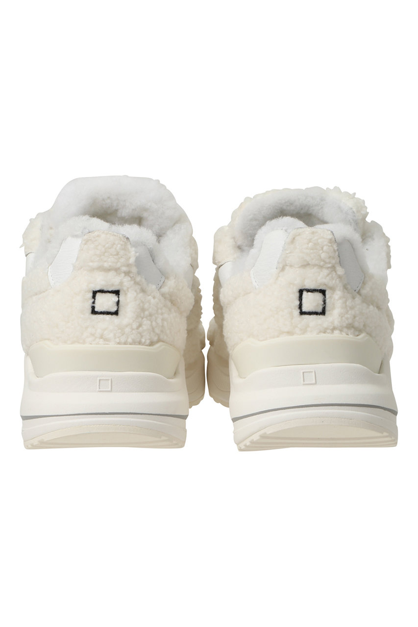 D.A.T.E.(デイト)｜FG FUR TEDDY スニーカー/ホワイト の通販