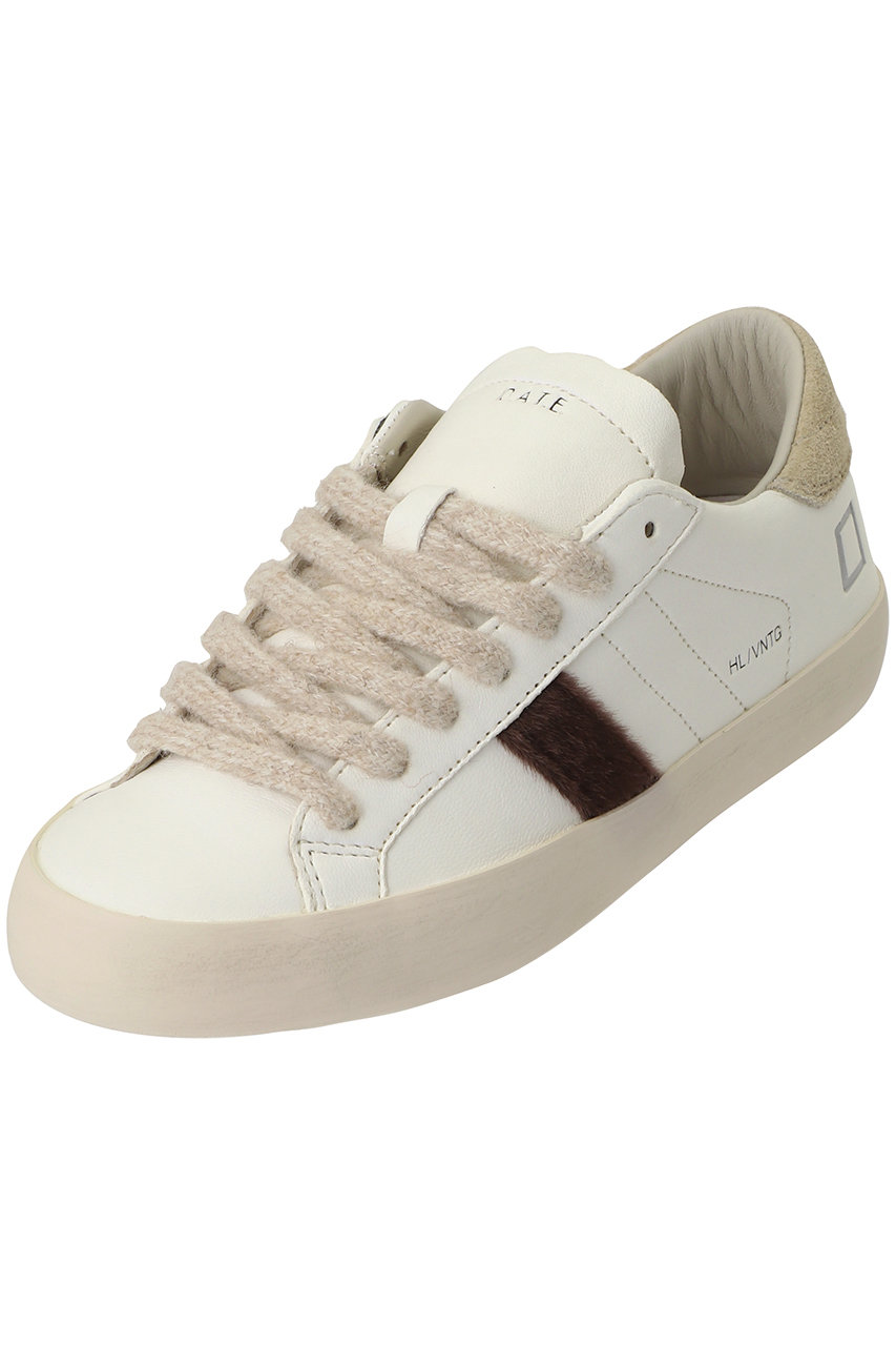 D.A.T.E. HILL LOW VINTAGE (ミルク, 38(24.5)) デイト ELLE SHOP
