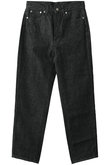 high waist straight denim/デニム