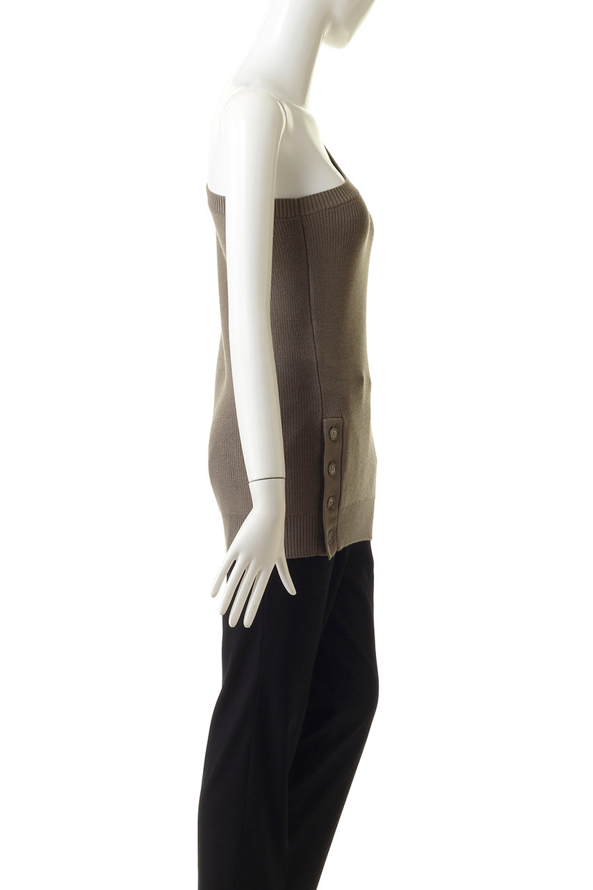 one shoulder half cardigan tops 