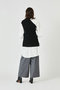 one shoulder half cardigan tops ミディウミソリッド/MIDIUMISOLID