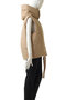 hooded down vest/ダウンベスト ミディウミソリッド/MIDIUMISOLID