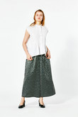 N/S pin tuck frill shirt