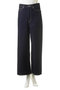 hi-waist wide denim デニム ミディウミソリッド/MIDIUMISOLID