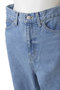 hi-waist straight denim デニム ミディウミソリッド/MIDIUMISOLID