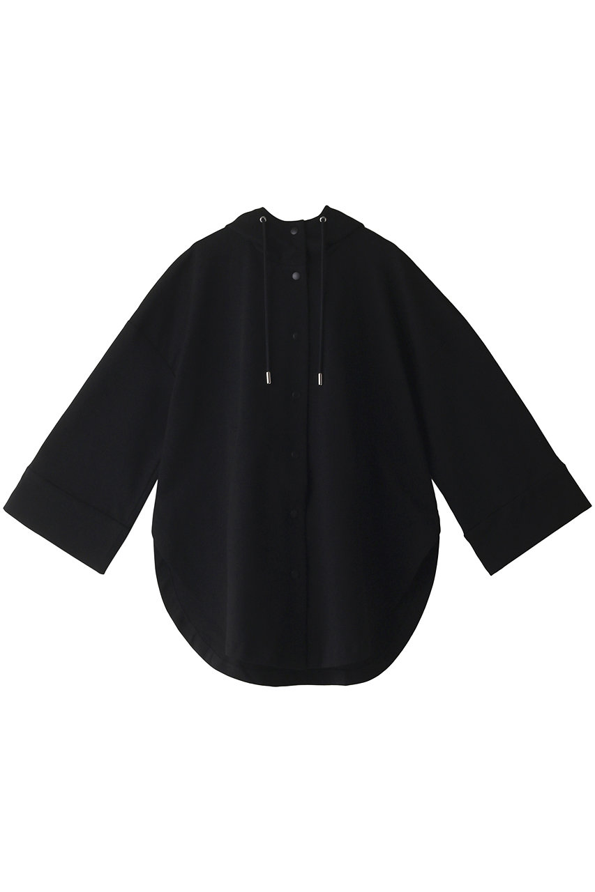 ミディウミソリッド/MIDIUMISOLIDのhooded coat コート(ブラック/1-175032)