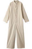 no collar jumpsuit ジャンプスーツ