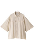 【UNISEX】roll up wide shirt シャツ