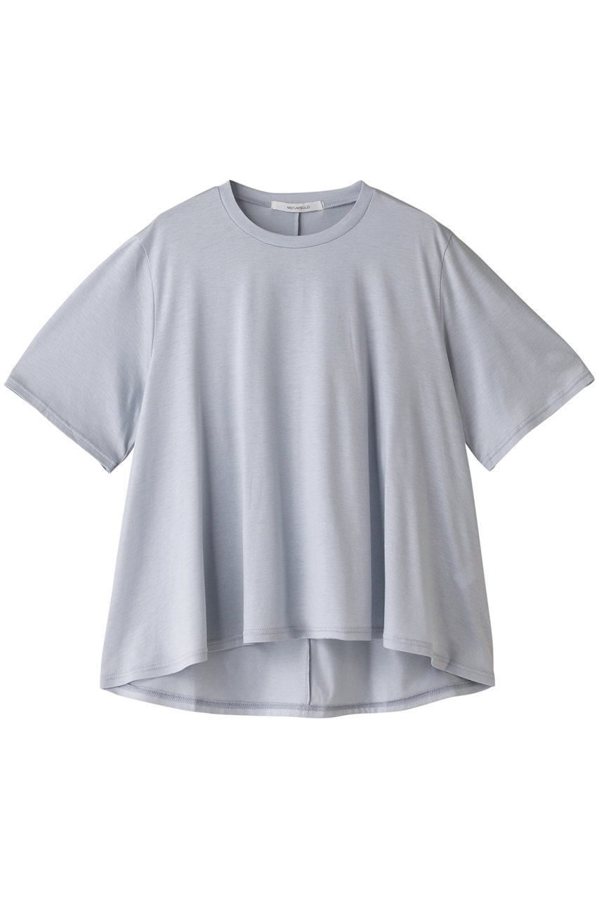 MIDIUMISOLID c/neck A line PO プルオーバー (ライトブルー, F) ミディウミソリッド ELLE SHOP MIDIUMISOLID c/neck A line PO プルオーバー (ライトブルー, F) ミディウミソリッド ELLE SHOP