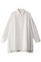 slit slv tunic shirts シャツ ミディウミソリッド/MIDIUMISOLID off white