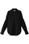 arm volume sleeve shirt シャツ ミディウミソリッド/MIDIUMISOLID black