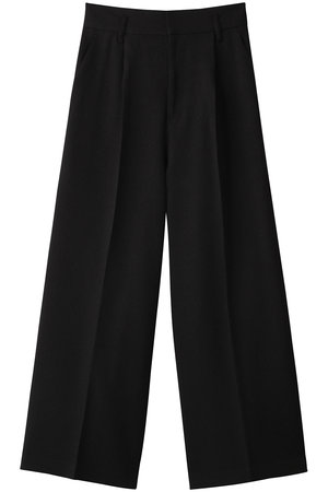 ミディウミソリッド/MIDIUMISOLIDのhigh waist tucked PT パンツ(110600/110601)