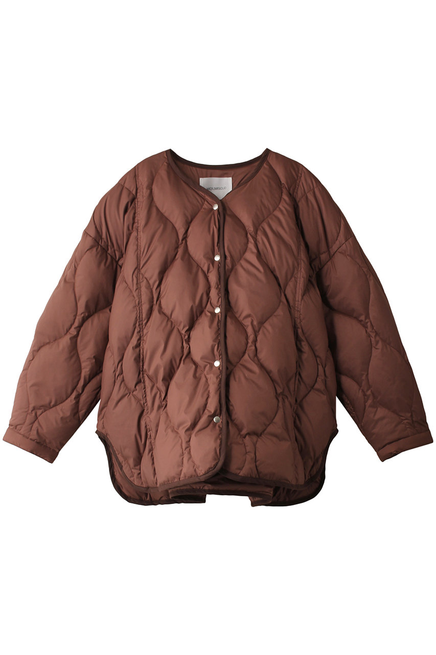 ミディウミソリッド/MIDIUMISOLIDのdown quilting JK ジャケット(brown/4-175055)