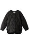 down quilting JK ジャケット ミディウミソリッド/MIDIUMISOLID black