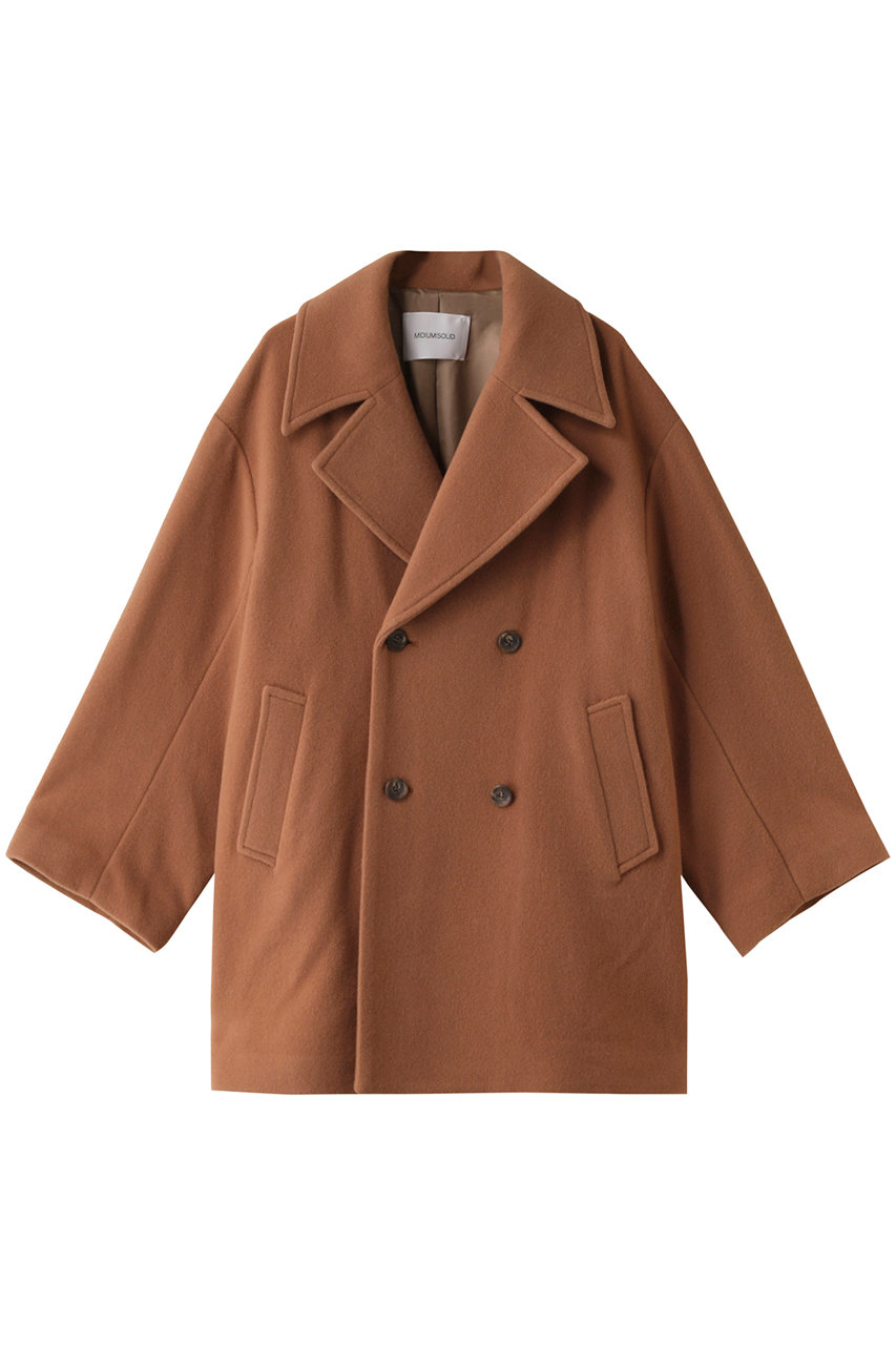 ミディウミソリッド/MIDIUMISOLIDのmiddle length CT コート(wine/3-175047)