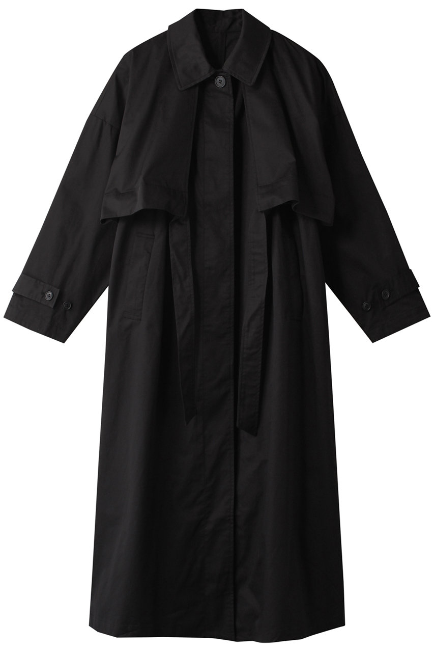 MIDIUMISOLID removal coat コート (black, F) ミディウミソリッド ELLE SHOP