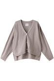 slit sleeve knit CD カーディガン