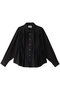 pin tucked drop shoulder shirt シャツ ミディウミソリッド/MIDIUMISOLID black