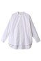 band collar shirt シャツ ミディウミソリッド/MIDIUMISOLID off white