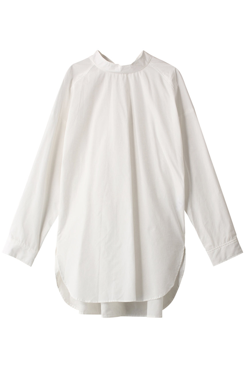 MIDIUMISOLID h/neck drop shoulder PO プルオーバー (off white, F) ミディウミソリッド ELLE SHOP MIDIUMISOLID h/neck drop shoulder PO プルオーバー (off white, F) ミディウミソリッド ELLE SHOP