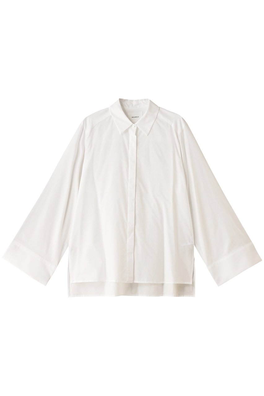 ミディウミソリッド/MIDIUMISOLIDのwide sleeve shirt シャツ(off white/1-132149)