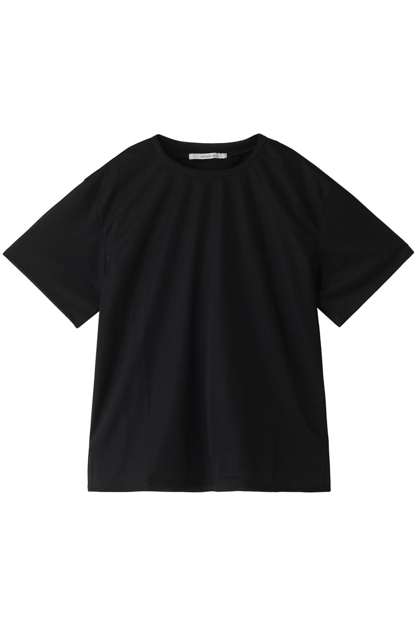 MIDIUMISOLID sheer layered PO プルオーバー (black, F) ミディウミソリッド ELLE SHOP MIDIUMISOLID sheer layered PO プルオーバー (black, F) ミディウミソリッド ELLE SHOP