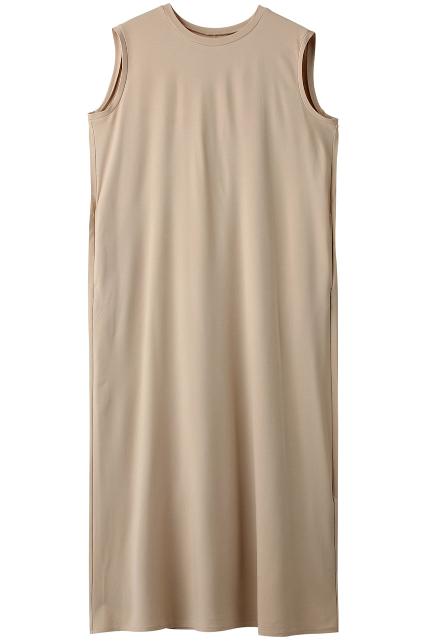 MIDIUMISOLID back tucked OP ワンピース (beige, F) ミディウミソリッド ELLE SHOP MIDIUMISOLID back tucked OP ワンピース (beige, F) ミディウミソリッド ELLE SHOP