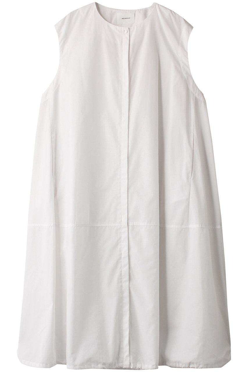 MIDIUMISOLID n/slv balloon OP ワンピース (off white, F) ミディウミソリッド ELLE SHOP MIDIUMISOLID n/slv balloon OP ワンピース (off white, F) ミディウミソリッド ELLE SHOP