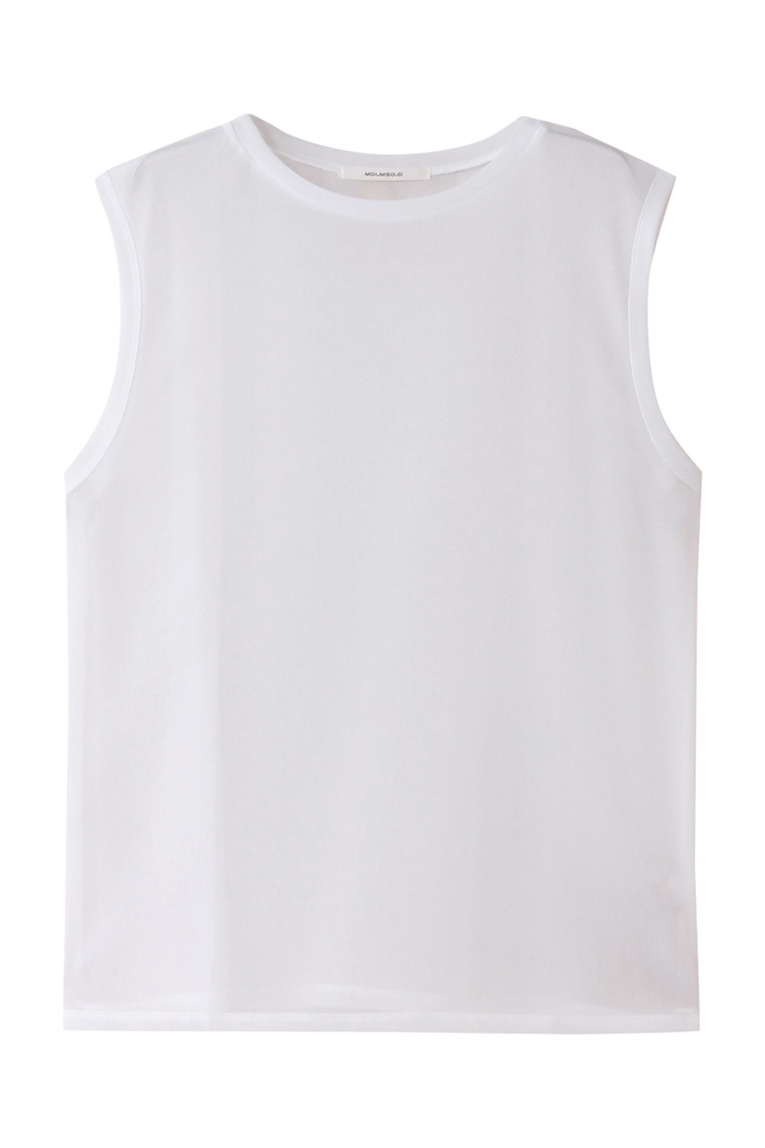MIDIUMISOLID sheer n/slv PO プルオーバー (white, F) ミディウミソリッド ELLE SHOP MIDIUMISOLID sheer n/slv PO プルオーバー (white, F) ミディウミソリッド ELLE SHOP