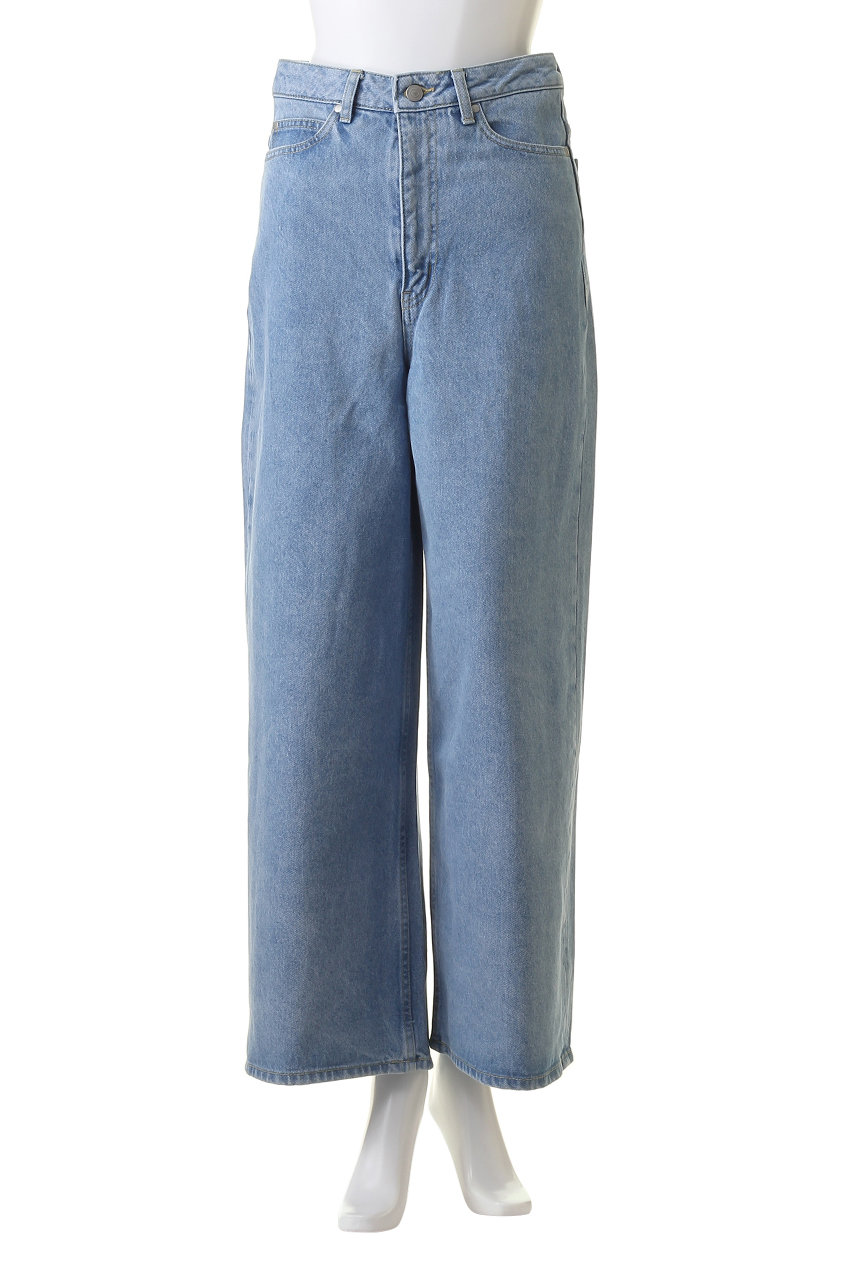 MIDIUMISOLID(ミディウミソリッド)｜hi-waist wide denim デニム
