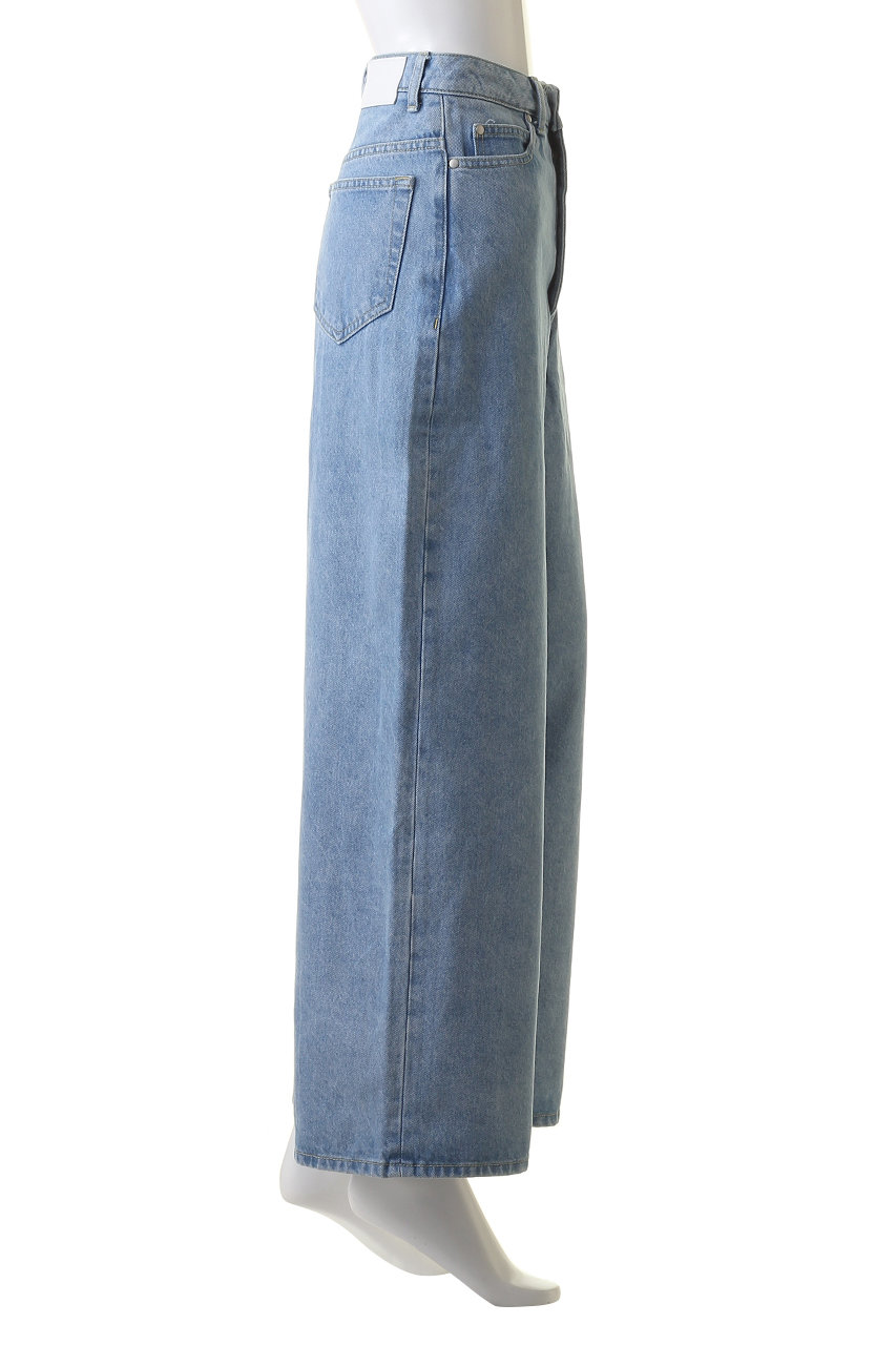 MIDIUMISOLID(ミディウミソリッド)｜hi-waist wide denim デニム
