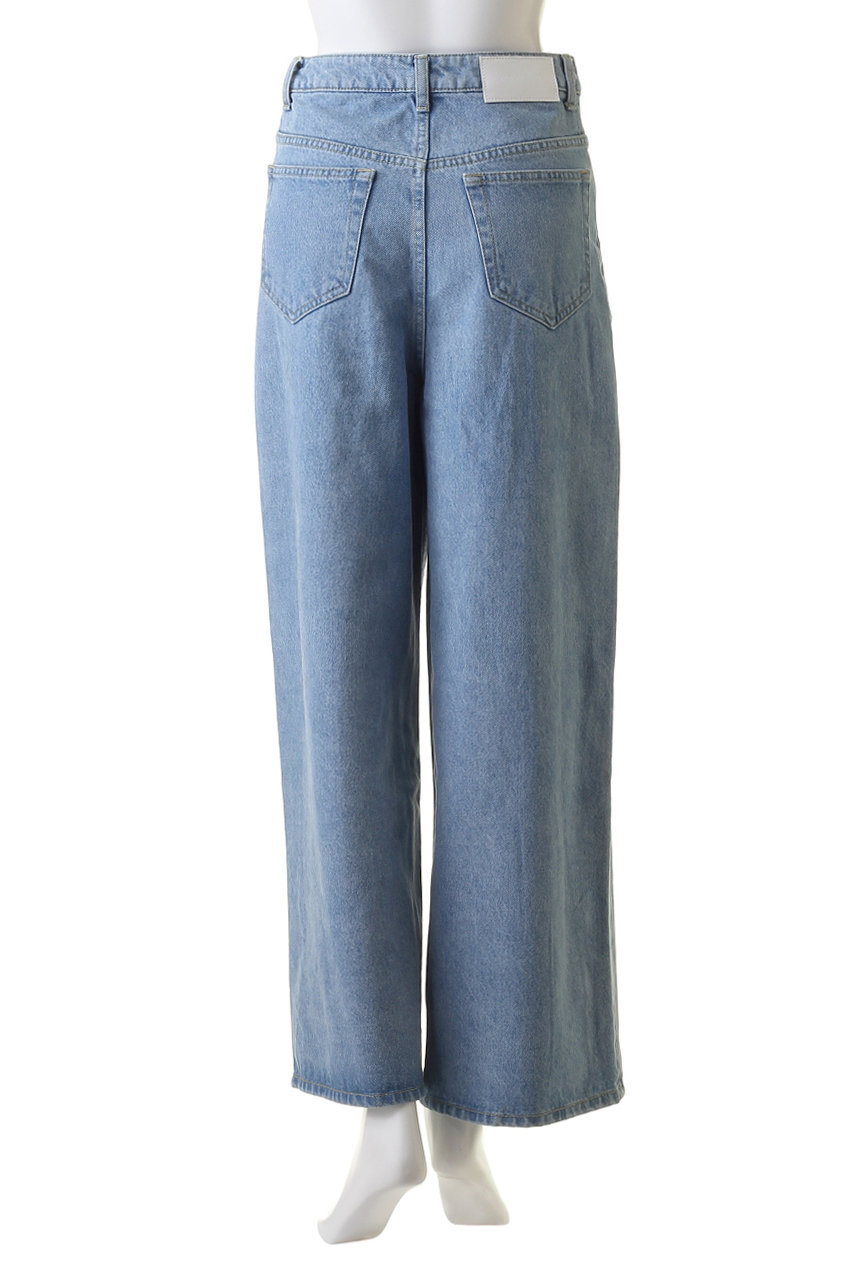 MIDIUMISOLID(ミディウミソリッド)｜hi-waist wide denim デニム
