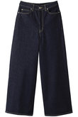 hi-waist wide denim デニム