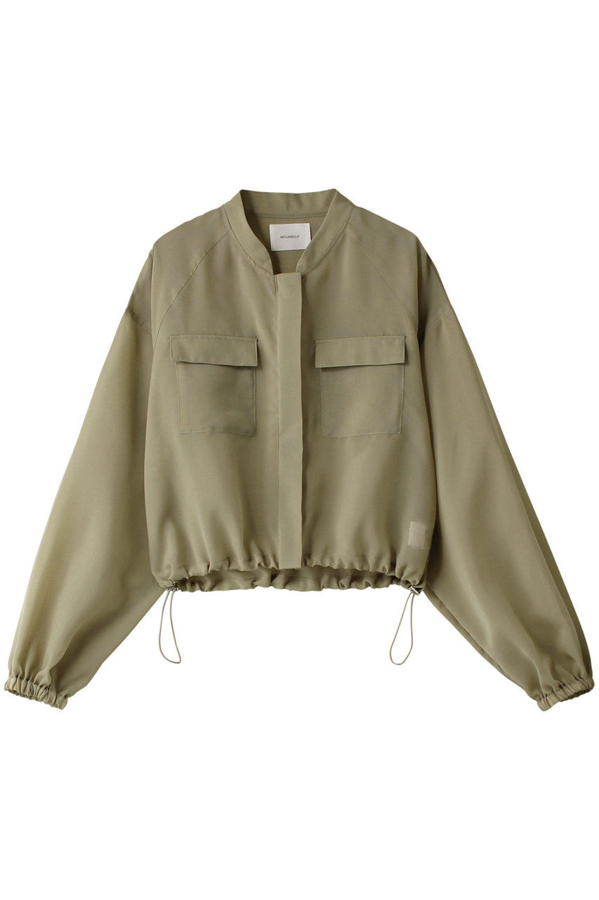 ミディウミソリッド/MIDIUMISOLIDのsheer blouson ブルゾン(khaki/2-17207043)