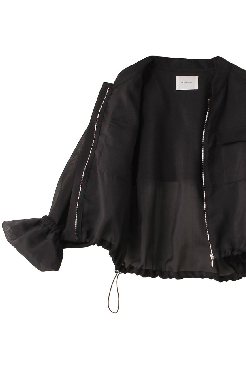 MIDIUMISOLID(ミディウミソリッド)｜sheer blouson ブルゾン