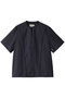 2way neck blouse ブラウス ミディウミソリッド/MIDIUMISOLID navy