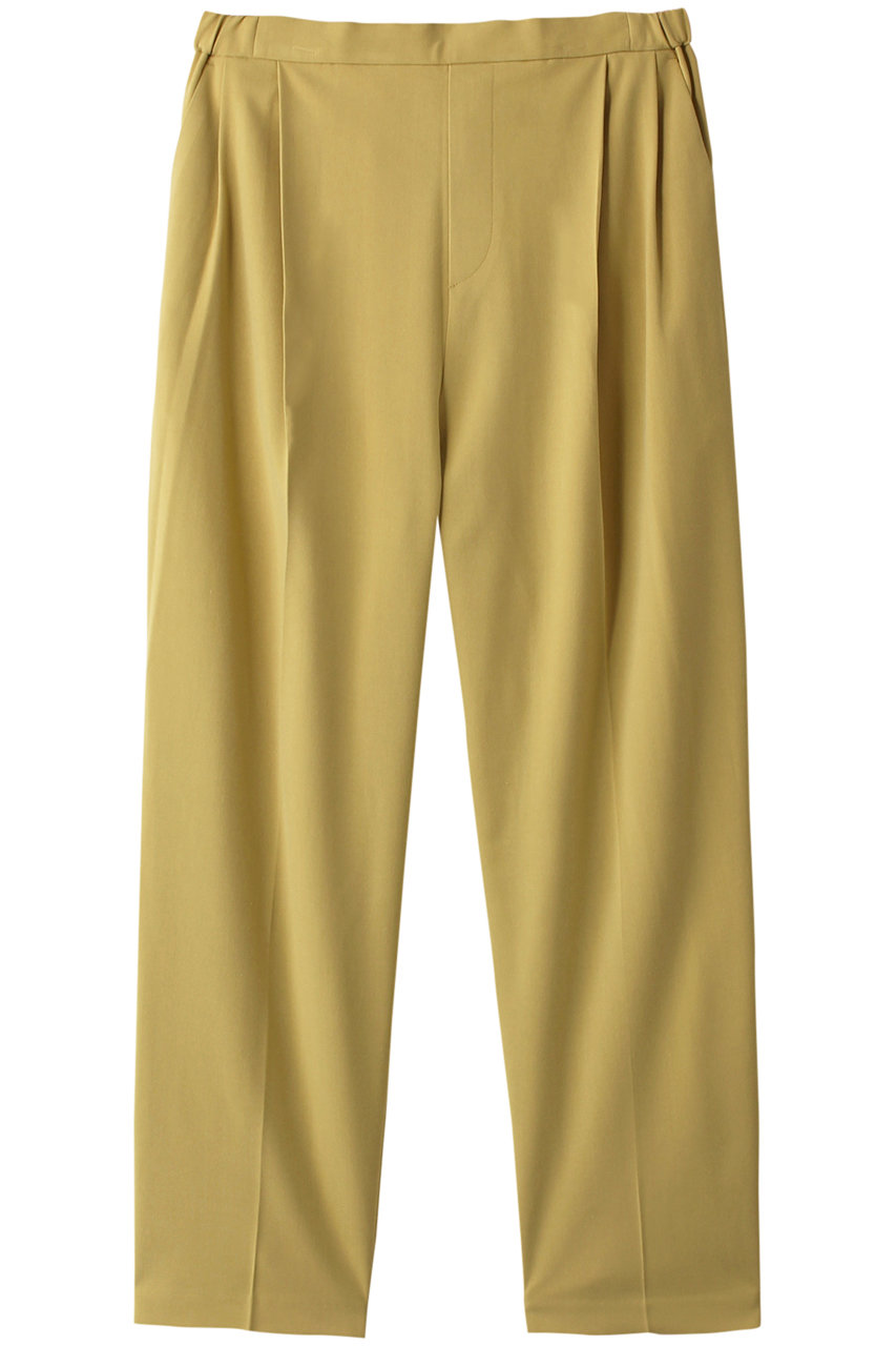 ミディウミソリッド/MIDIUMISOLIDのcropped tapered PT パンツ(yellow/3-162151)