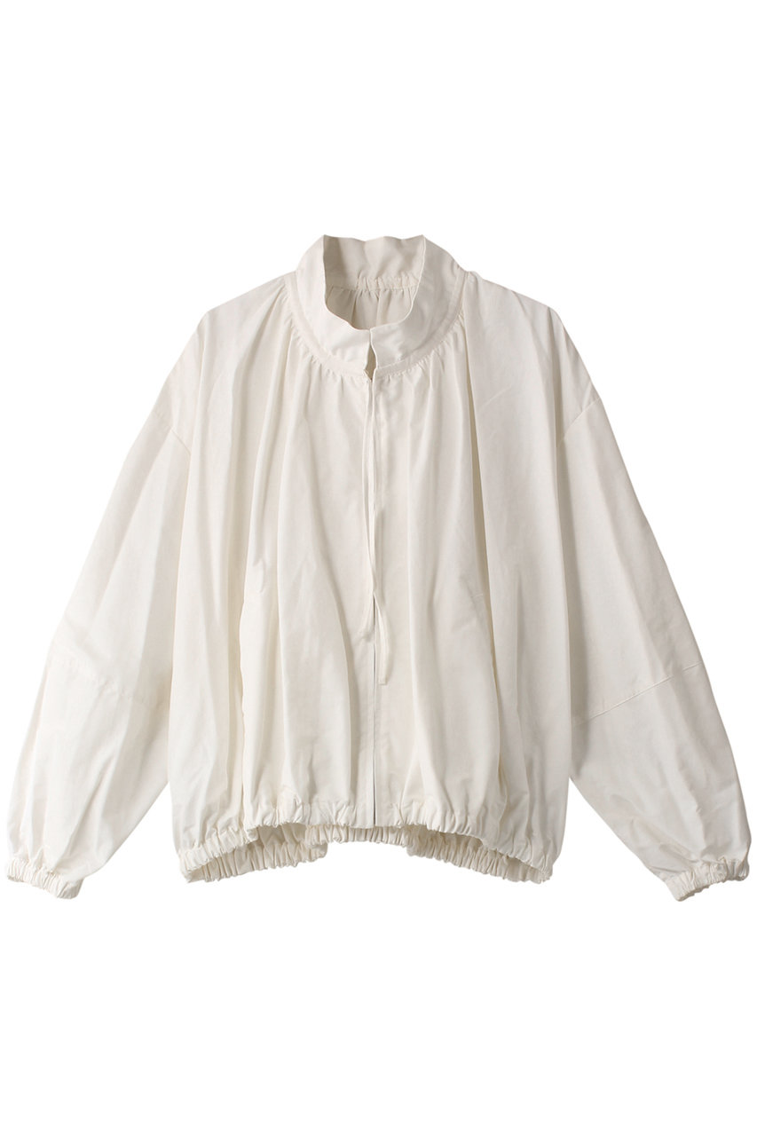 ミディウミソリッド/MIDIUMISOLIDのC/NY spindle gather blouson ブルゾン(off white/3-172079)