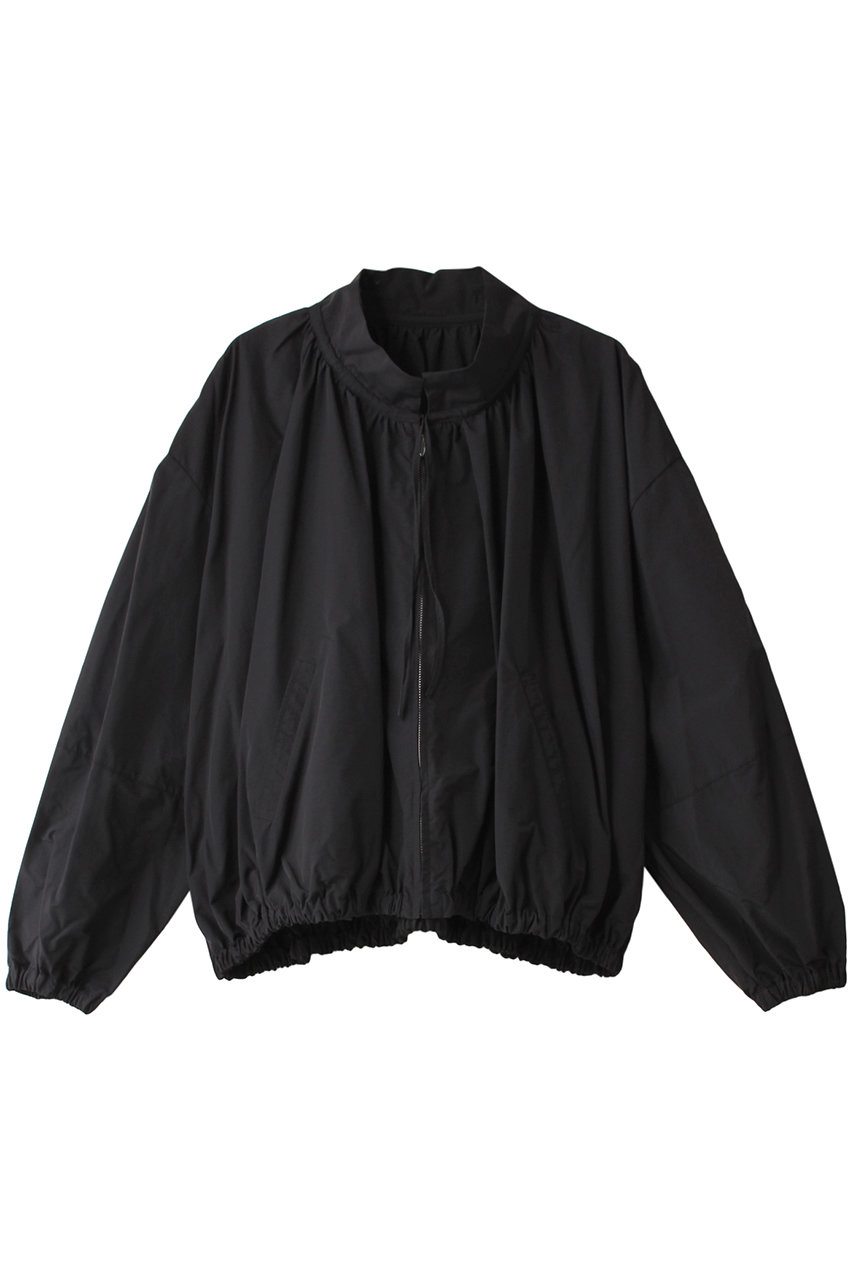 ミディウミソリッド/MIDIUMISOLIDのC/NY spindle gather blouson ブルゾン(black/3-172079)